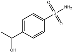 4-alpha-hydroxyethylbenzenesulfonamide 结构式