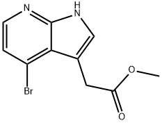 1134327-78-8 4-溴-1H-吡咯并[2,3-B]吡啶-3-乙酸甲酯