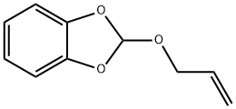 1,3-Benzodioxole, 2-(2-propenyloxy)- 化学構造式
