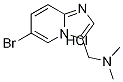 (6-bromoimidazo[1,2-a]pyridin-3-yl)-N,N-dimethylmethanamine hydrochloride Structure
