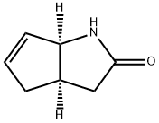 Cyclopenta[b]pyrrol-2(1H)-one, 3,3a,4,6a-tetrahydro-, cis- (9CI) Structure