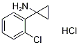 1-(2-氯苯基)环丙胺盐酸盐, 1134699-45-8, 结构式