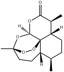 青蒿素杂质 9-差向青蒿素, 113472-97-2, 结构式