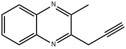 Quinoxaline, 2-methyl-3-(2-propynyl)- (9CI),113477-56-8,结构式