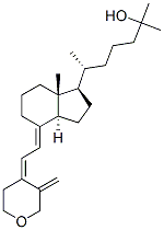 2-oxa-3-deoxy-25-hydroxyvitamin D3 Struktur