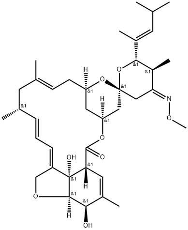 莫西菌素, 113507-06-5, 结构式