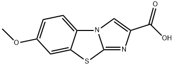 10-methoxy-7-thia-2,5-diazatricyclo[6.4.0.0^{2,6}]dodeca-1(8),3,5,9,11-pentaene-4-carboxylic acid Struktur
