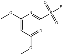 2-Pyrimidinesulfonyl fluoride, 4,6-dimethoxy- (9CI)|