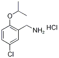 (5-chloro-2-isopropoxyphenyl)methanamine hydrochloride Struktur