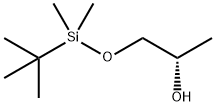 2-Propanol, 1-[[(1,1-dimethylethyl)dimethylsilyl]oxy]-, (2S)- (9CI), 113534-13-7, 结构式