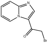 Ethanone,2-broMo-1-iMidazo[1,2-a]pyridin-3-yl- 化学構造式