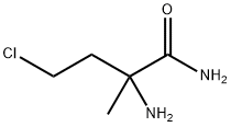 Butanamide,  2-amino-4-chloro-2-methyl- 结构式