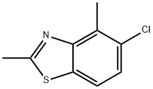 Benzothiazole, 5-chloro-2,4-dimethyl- (9CI) Struktur