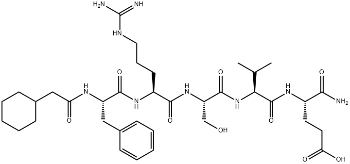 激肽释放酶抑制肽,113584-01-3,结构式