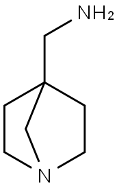 1-Azabicyclo[2.2.1]heptane-4-MethanaMine Struktur