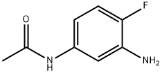 N-(3-氨基-4-氟苯)乙酰胺 结构式