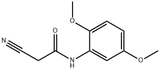 2-氰基-N-(2,5-二甲氧苯基)乙酰胺, 113604-07-2, 结构式