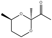 Ethanone, 1-(2,4-dimethyl-1,3-dioxan-2-yl)-, cis- (9CI) Structure