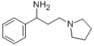 1-PHENYL-3-(PYRROLIDIN-1-YL)PROPAN-1-AMINE Structure