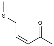 3-Penten-2-one, 5-(methylthio)-, (Z)- (9CI) Structure