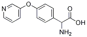 2-AMino-2-[4-(3-pyridyloxy)phenyl]acetic Acid 化学構造式