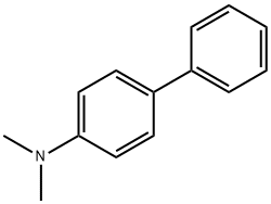 N,N-二甲基-4-联苯胺,1137-79-7,结构式