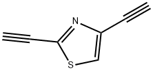 Thiazole, 2,4-diethynyl- (9CI) 化学構造式