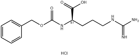 Z-D-ARG-OH HCL Structure