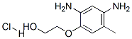 2,4-二氨基-5-甲基苯氧基乙醇 HCL 结构式