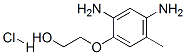 2,4-DIAMINO-5-METHYLPHENOXYETHANOL HCL Structure