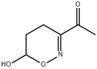 Ethanone, 1-(5,6-dihydro-6-hydroxy-4H-1,2-oxazin-3-yl)- (9CI) Structure