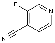 3-Fluoropyridine-4-carbonitrile Struktur