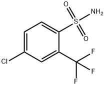 4-chloro-2-(trifluoromethyl)benzenesulfonamide Structure