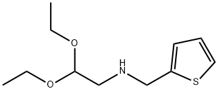 N-(2,2-DIETHOXYETHYL)-N-(2-THIENYLMETHYL)AMINE Structure