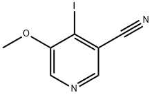 4-Iodo-5-methoxynicotinonitrile 化学構造式