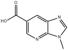 3-methyl-3H-imidazo[4,5-b]pyridine-6-carboxylic acid(SALTDATA: HCl 2H2O) Structure