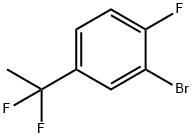 2-溴-4-(1,1-二氟乙基)-1-氟苯,1138444-85-5,结构式