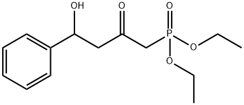 4-Hydroxy-4-phenyl-2-oxobutylphosphonic acid diethyl ester 结构式