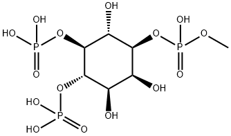 1-monomethylphosphoinositol 4,5-bisphosphate 结构式