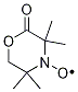 3,3,5,5-Tetramethyl-2-oxo-4-morpholinyloxy Struktur
