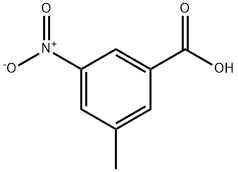 3-Methyl-5-nitrobenzoic acid Struktur