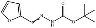 HYDRAZINECARBOXYLIC ACID, (2-FURANYLMETHYLENE)-, 1,1-DIMETHYLETHYL ESTER (9CI), 113906-60-8, 结构式