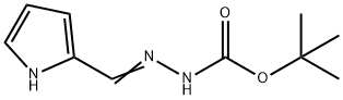 Hydrazinecarboxylic acid, (1H-pyrrol-2-ylmethylene)-, 1,1-dimethylethyl ester,113906-90-4,结构式