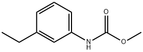 Carbamic  acid,  (3-ethylphenyl)-,  methyl  ester  (9CI) Structure