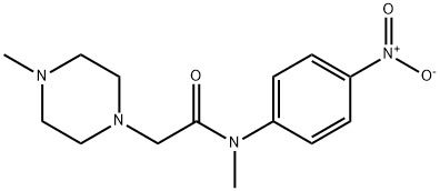 N-methyl-2-(4-methylpiperazin-1-yl)-N-(4-nitrophenyl)acetamide|N,4-二甲基-N-(4-硝基苯基)-1-哌嗪乙酰胺