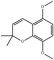 2,2-diMethyl-5,8-diMethoxy-2H-1-benzopyrane Structure