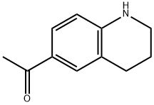 1-(1,2,3,4-TETRAHYDROQUINOLIN-6-YL)ETHANONE Structure