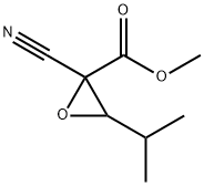 Oxiranecarboxylic acid, 2-cyano-3-(1-methylethyl)-, methyl ester (9CI)|