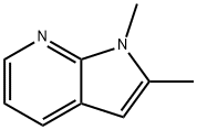 1H-Pyrrolo[2,3-b]pyridine,1,2-dimethyl-(9CI) Struktur