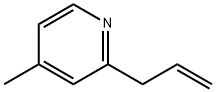 Pyridine, 4-methyl-2-(2-propenyl)- (9CI) Structure